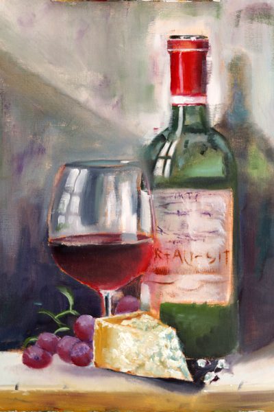 VINHO COM UVA FLUTUANTE